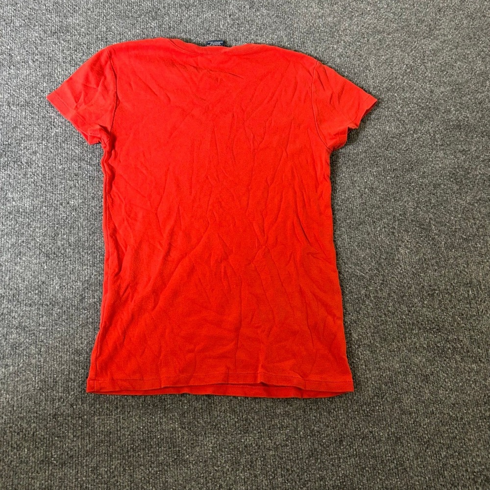 Ralph Lauren Sport T-Shirt Womens Size M Red Cotton Short Sleeve Crew Neck Tee